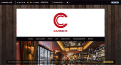 Desktop Screenshot of carminecafeparis.com